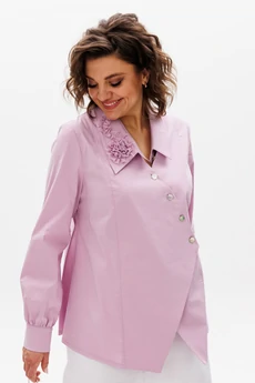 Блузка 789 лаванда Michel Chic