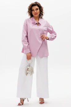 Блузка 789 лаванда Michel Chic