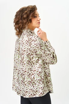 Блузка 789 цветочный принт Michel Chic