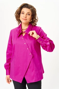 Блузка 789 фуксия Michel Chic