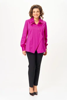 Блузка 789 фуксия Michel Chic