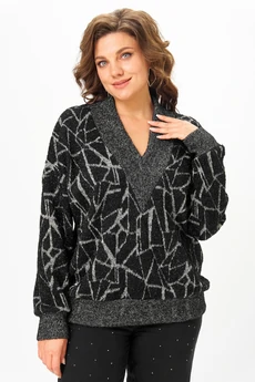 Джемпер 793 обсидиан Michel Chic