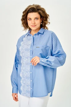 Рубашка 800 голубой абажур Michel Chic