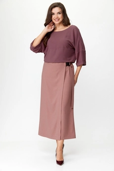 Брюки 827 розовый Michel Chic