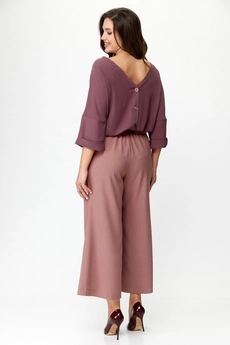 Брюки 827 розовый Michel Chic