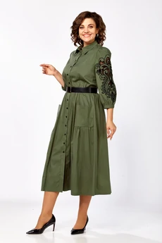 Платье 996-1 хаки Rishelie