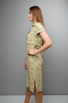 Платье 1050 зеленый Mita Fashion
