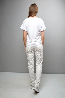 Блузка 1097 белый Mita Fashion