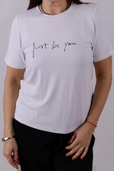 Футболка 1116 белый Mita Fashion