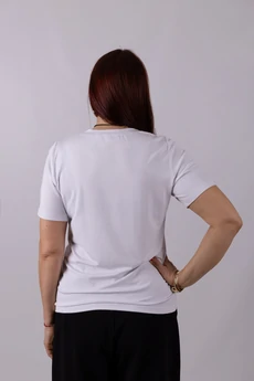 Футболка 1116 белый Mita Fashion