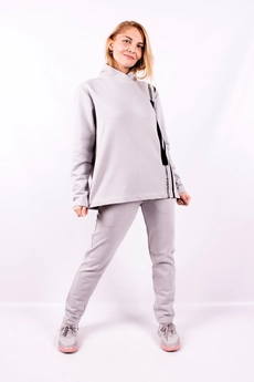 Туника 1132 серый Mita Fashion