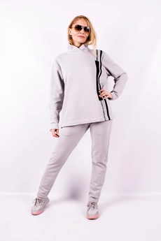 Туника 1132 серый Mita Fashion
