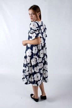 Платье 1149 цветы Mita Fashion