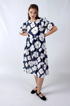 Платье 1149 цветы Mita Fashion
