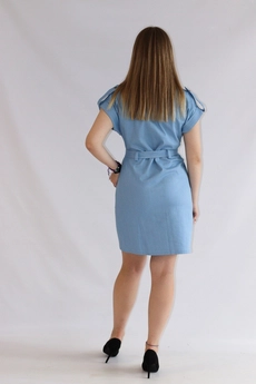 Платье 1150 светлый джинс Mita Fashion