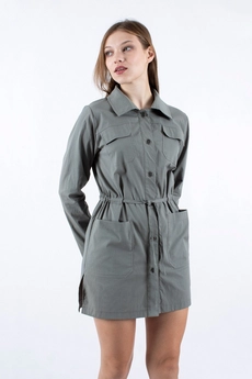 Платье 1154 хаки Mita Fashion