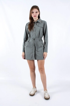Платье 1154 хаки Mita Fashion