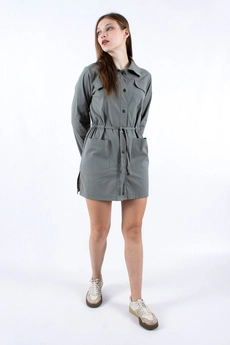 Платье 1154 хаки Mita Fashion
