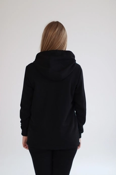 Туника 1157 черно-бирюзовый Mita Fashion