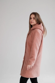 Пальто 1159 терракот Mita Fashion