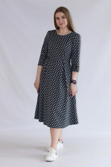 Платье 1161 горох Mita Fashion