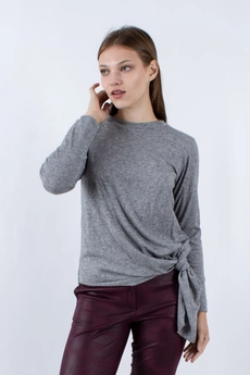 Блузка 1166 серый Mita Fashion