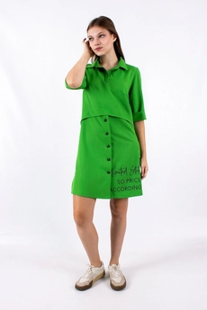 Платье 1183 зеленый Mita Fashion