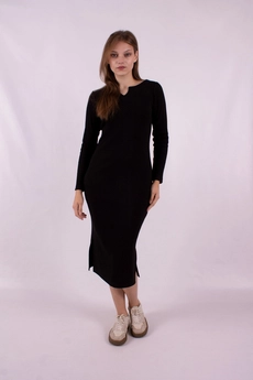 Платье 1188 черный Mita Fashion