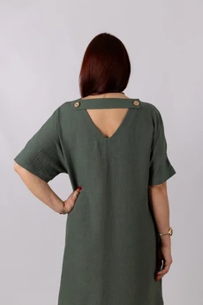 Платье 1220 зеленый Mita Fashion