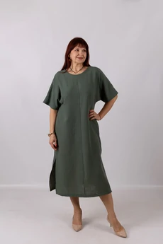 Платье 1220 зеленый Mita Fashion