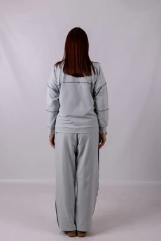 Джемпер 1268 серый Mita Fashion