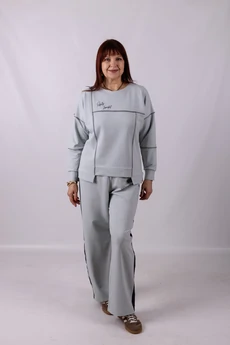 Джемпер 1268 серый Mita Fashion