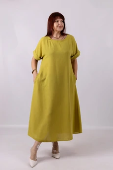 Платье 1271 зеленый Mita Fashion