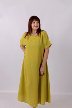 Платье 1271 зеленый Mita Fashion