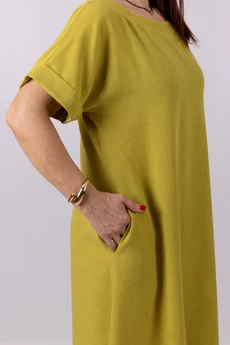 Платье 1271 зеленый Mita Fashion