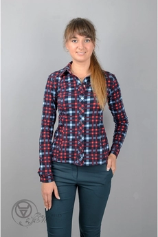 Рубашка 300 клетка Mita Fashion