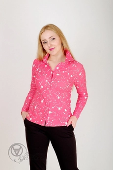 Рубашка 300 розовый Mita Fashion