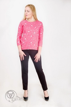 Джемпер 361 розовый Mita Fashion