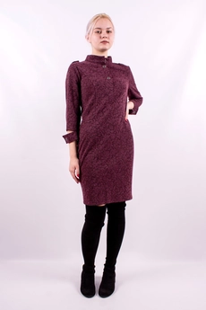 Платье 675 бордо Mita Fashion