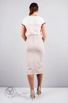 Юбка 686 светлый Mita Fashion