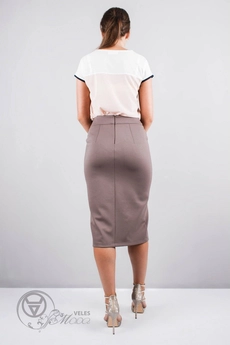 Юбка 686 темный Mita Fashion