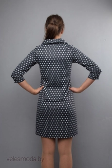 Платье 772 горох Mita Fashion