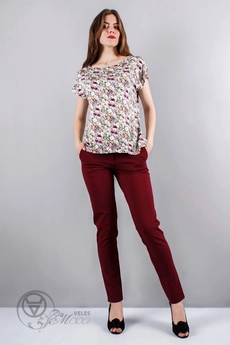 Майка 817 цветы Mita Fashion