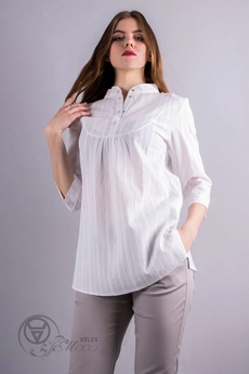 Туника 866 белый Mita Fashion