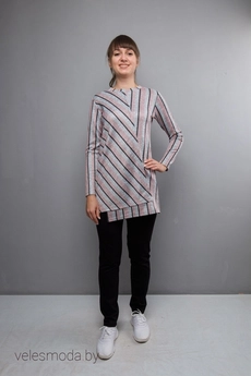 Туника 889а розовый Mita Fashion
