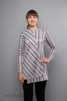 Туника 889а розовый Mita Fashion