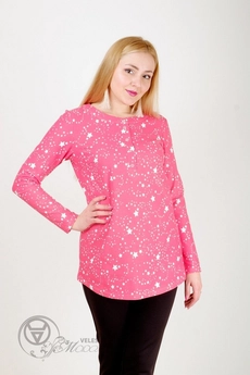 Туника 901 розовый Mita Fashion