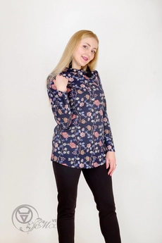 Туника 901 синий Mita Fashion