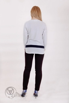 Туника 910 белый Mita Fashion