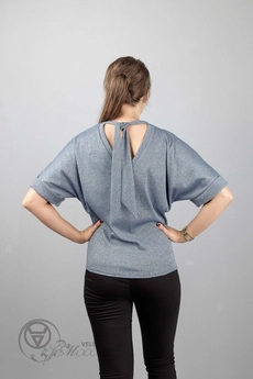 Джемпер 917 синий Mita Fashion